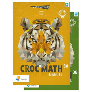 Croc'Math 3 - Manuel - PACK 3A+3B
