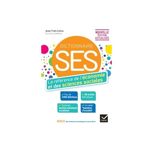 Dico SES - Economie et Sciences sociales - Ed. 2025 